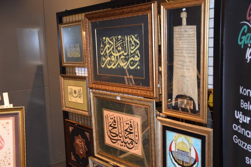 İpek Yolu Temalı Altın Dokunuşlar Sergisi Konya’da kapılarını açtı 8